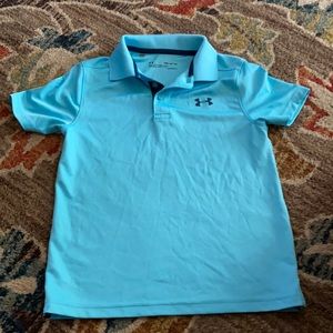 UA polo GUC Blue/green color